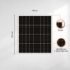 Maxima Solar Dusol 280 Watt Panel, Portable Panels, Monocrystalline PV Modules, TUV Certified Dusol Panels, 280 Watt panels with 280 MWP production capacity, On-and-Off PV Grid...