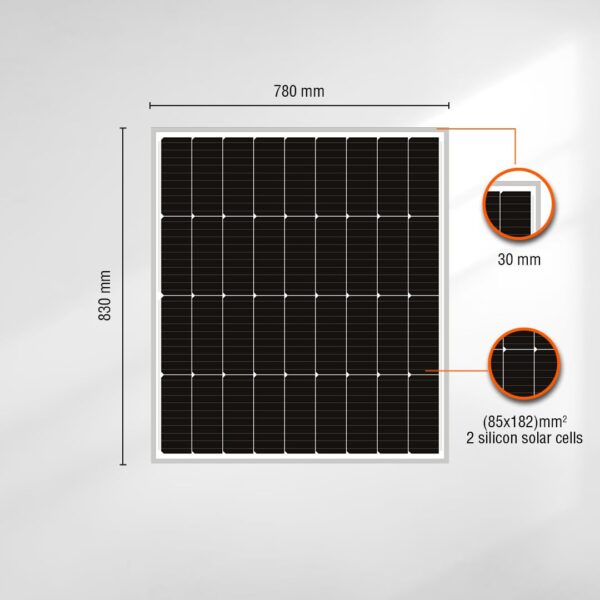 Maxima Solar Dusol 280 Watt Panel, Portable Panels, Monocrystalline PV Modules, TUV Certified Dusol Panels, 280 Watt panels with 280 MWP production capacity, On-and-Off PV Grid...