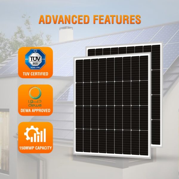 Maxima Solar Dusol 280 Watt Panel, Portable Panels, Monocrystalline PV Modules, TUV Certified Dusol Panels, 280 Watt panels with 280 MWP production capacity, On-and-Off PV Grid...