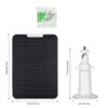 Solar Panel Charging Compatible with Arlo Pro 3/Pro 4/Pro 5S/Ultra/Ultra 2/Go 2, Continuous Power Supply IP65 Weatherproof with 9.8ft Charging Cable and Adjustable Wall Mount...