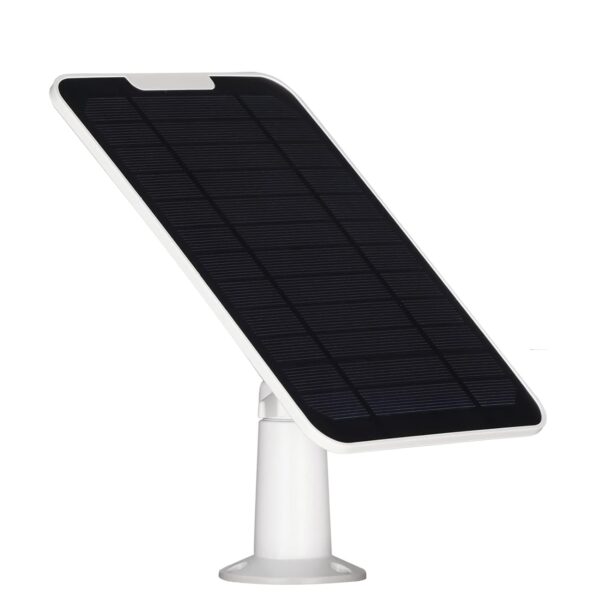 Solar Panel Charging Compatible with Arlo Pro 3/Pro 4/Pro 5S/Ultra/Ultra 2/Go 2, Continuous Power Supply IP65 Weatherproof with 9.8ft Charging Cable and Adjustable Wall Mount...