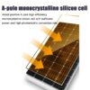 Solar Panel Kit,450W/550W Solar Panel HighEfficiency Monocrystalline Pv Module Designed For Off Grid System, Charge Your Battery Of Rv,