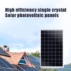 Solar Panel Kit,450W/550W Solar Panel HighEfficiency Monocrystalline Pv Module Designed For Off Grid System, Charge Your Battery Of Rv,