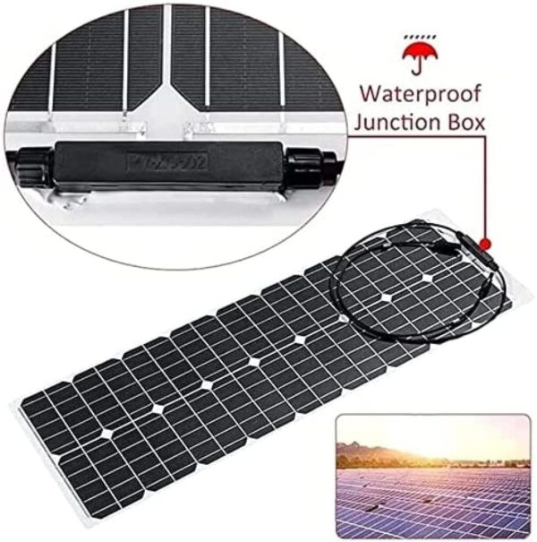 Solar Panel Kit,Solar Panels Solar Panel 400 Watt Flexible Solar Panels 12 Volt Monocrystalline Solar Panel High Efficiency Module Pv