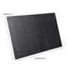 TAINDU High-Efficiency Solar Panels 300W Solar Panel Dual USB Protable Outdoor Waterproof Solar Cells Solar Power Battery Charger for Phone RV Car Camping For Off-Grid Applications
