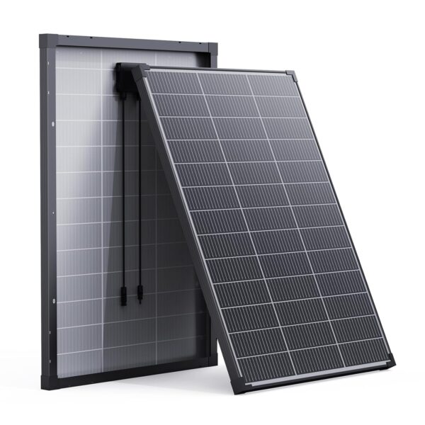 ZOUPW N-Type 16BB 100 Watt Solar Panel,Solar Panel 100W 12V,25% High Efficiency Monocrystalline PV Module IP68 Waterproof for RV Camp Marine Rooftop Power Station Off-Grid...